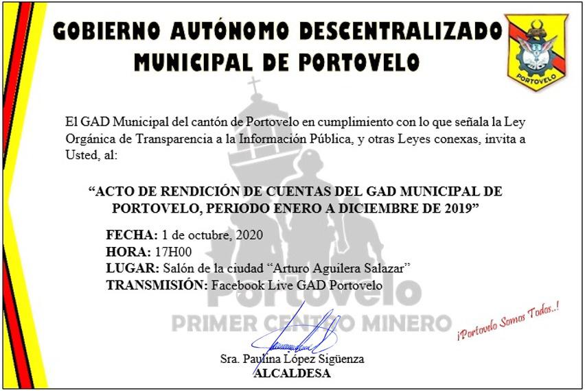 Rendicion de Cuentas